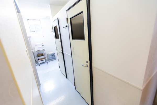 大型犬用入院室